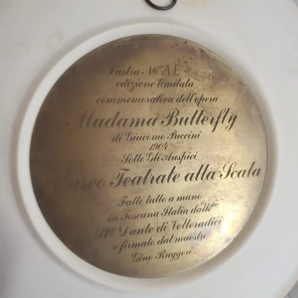 Vtg Alabaster Plates 